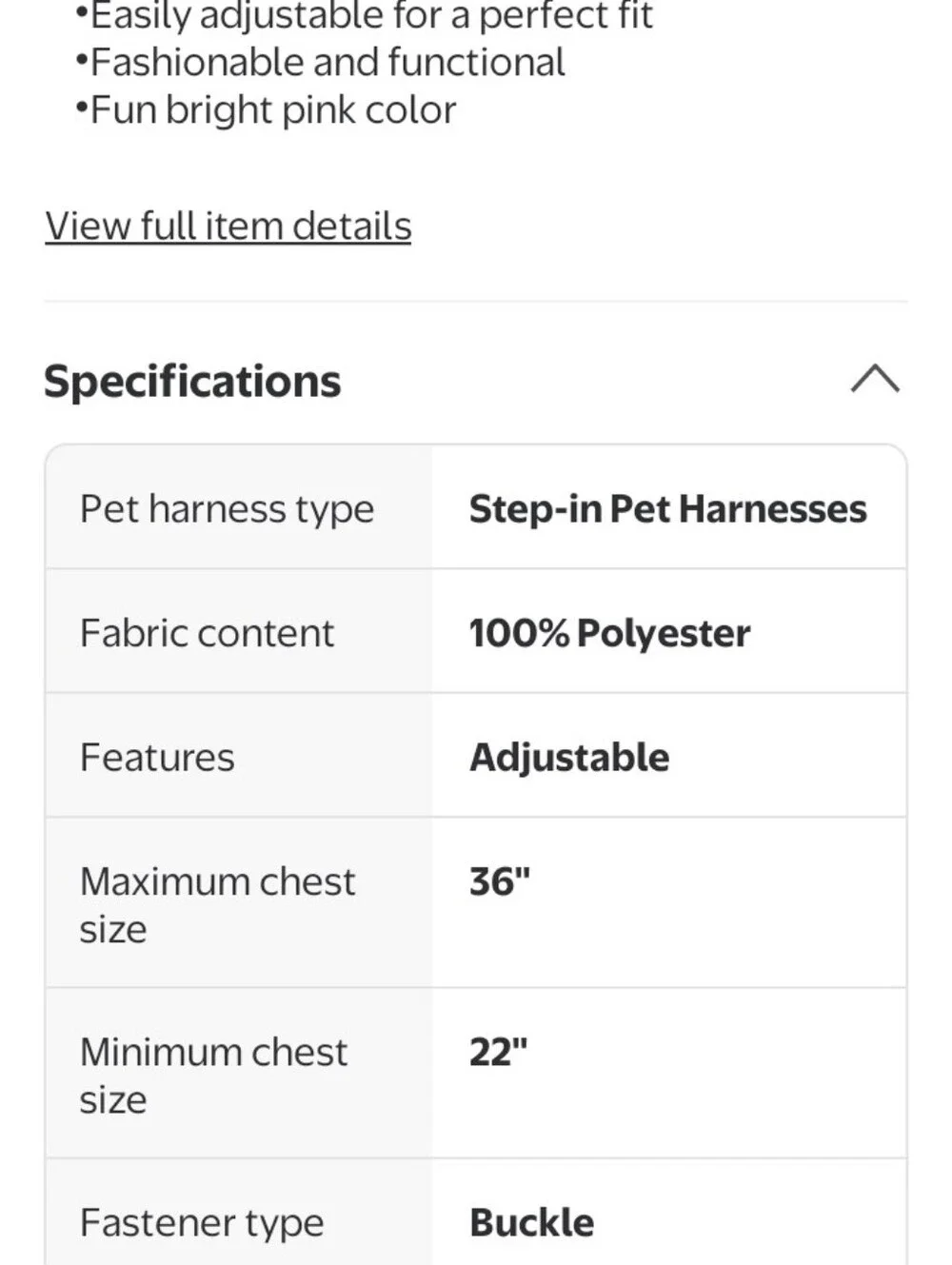 New Large Dog Harness